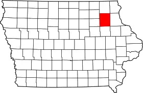Localisation de Comté de Fayette