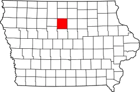 Localisation de Comté de Wright