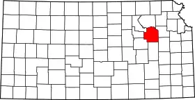 Localisation de Comté de Wabaunsee(Wabaunsee County)