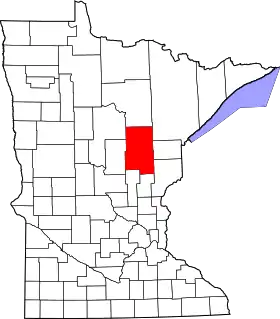 Localisation de Comté d'Aitkin(Aitkin County)