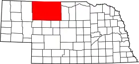 Localisation de Comté de Cherry(Cherry County)
