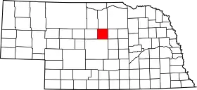 Localisation de Comté de Loup