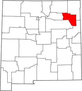 Localisation de Comté de Harding(Harding County)