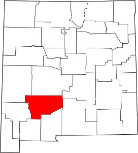 Localisation de Comté de Sierra(Sierra County)