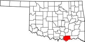 Localisation de Comté de Bryan(Bryan County)