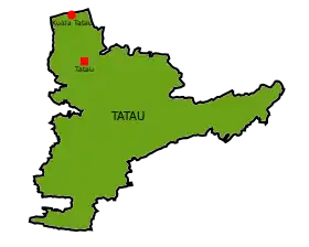 Localisation de District de Tatau