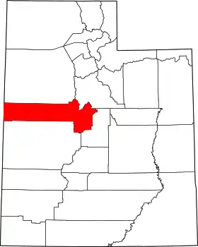Localisation de Comté de Juab(Juab County)