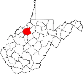 Localisation de Comté de Ritchie(Ritchie County)