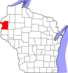 Localisation de Comté de Polk(Polk County)