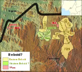 Image illustrative de l’article Langues béboïdes