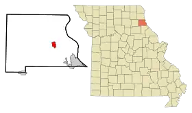 Localisation de Palmyra