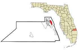 Localisation de Sewall’s Point