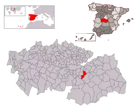 Localisation de Mascaraque