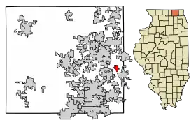 Localisation de Holiday Hills