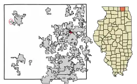 Localisation de McCullom Lake