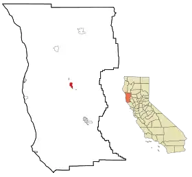 Localisation de Willits