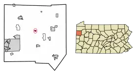 Localisation de Fredonia