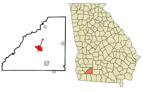 Localisation de Camilla