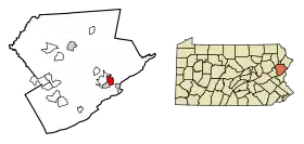 Localisation de East Stroudsburg