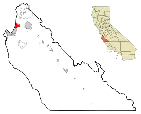 Localisation de Marina