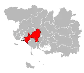 Canton de Pluvigner