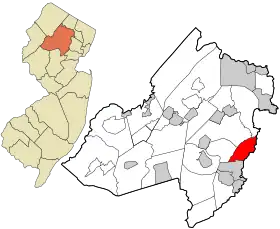 Localisation de East Hanover