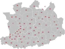 Localisation de Province d'Anvers