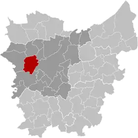 Localisation de Nevele