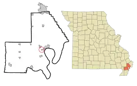 Localisation de Howardville