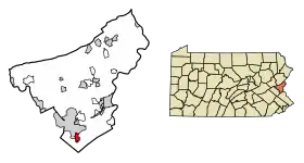 Localisation de Hellertown