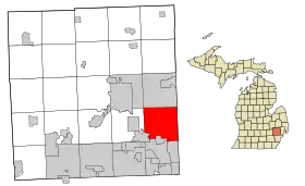 Localisation de Troy