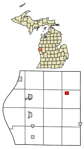 Localisation de Walkerville