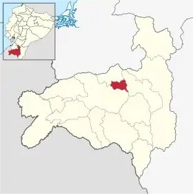 Localisation de Canton d'Olmedo