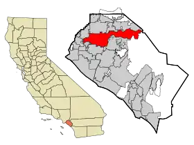 Localisation de Anaheim