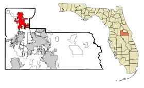 Localisation de Apopka