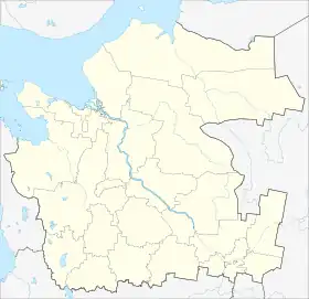 Localisation de SeverodvinskFormation municipale de Severodvinsk