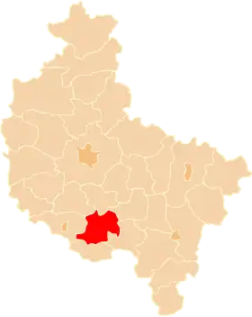 Localisation de Powiat de Gostyń