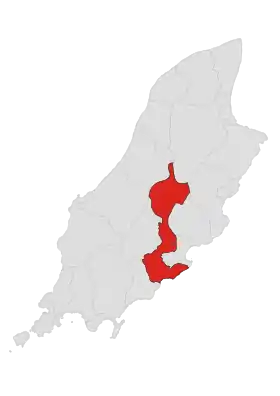 Localisation de Braddan