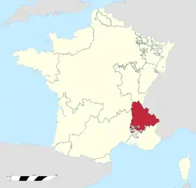 Carte de l'organisation