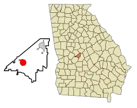 Localisation de Fort Valley