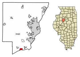 Localisation de Kingston Mines