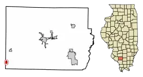 Localisation de Willisville