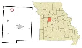 Localisation de Houstonia