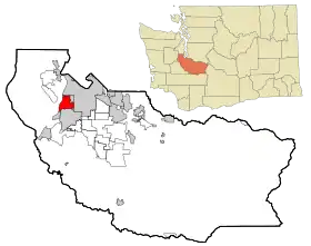 Localisation de University Place