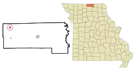 Localisation de Powersville