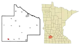 Localisation de Walnut Grove