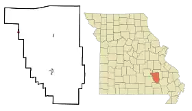 Localisation de Bunker