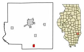 Localisation de Parkersburg