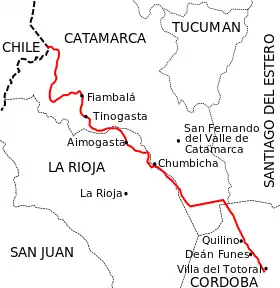 Image illustrative de l’article Route nationale 60 (Argentine)