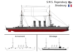 illustration de SMS Regensburg